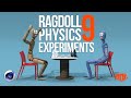 RagDoll Experiments 9 | Physics fun in Cinema 4D