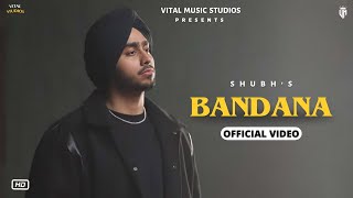 Munde Hood Vich Ban Ke Bandana Firde (Official Video) Bandana Shubh | Shubh New Song | New Song 2024