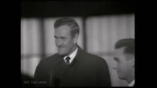 Leeds United movie archive - Revie & Clough - The first signs  of animosity 1969