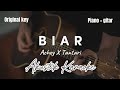 BIAR - ACHEY X TANTARI | AKUSTIK KARAOKE | ORIGINAL KEY