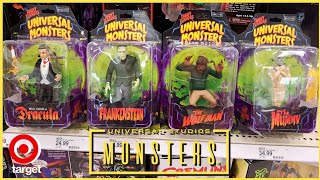 Universal Monsters New Toys Creep Into Target Dracula, Frankenstein, The Wolfman, The Mummy