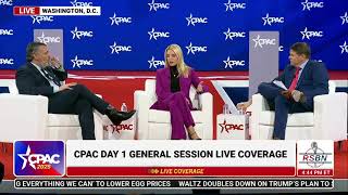 FULL PANEL: Ted Cruz and Pam Bondi CPAC 2025 Day One - 2/20/25