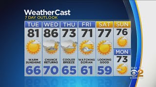 New York Weather: CBS2's 9/2 Evening Weather Headlines