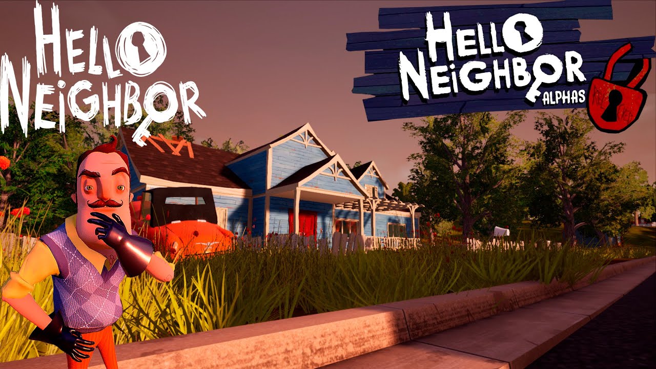 HELLO NEIGHBOR - AMAZING MOD - Hello Neighbor - Alphas Relocked [Alpha ...