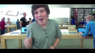 APPLE STORE DANCE TO STARSHIPS!!