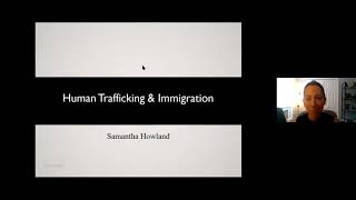 Immigration and Human Trafficking Lecture