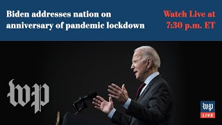Biden’s full speech on the anniversary of coronavirus lockdowns - 3/11