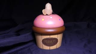 Peanuts Snoopy Cupcake Rotating Music Box