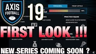 AXIS FOOTBALL 2019 FIRST LOOK !!!