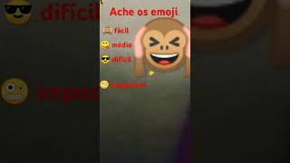 Achei os emoji