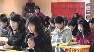 2012年4月1日紐約 莊嚴寺 清明法會