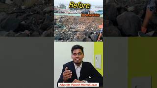 Before -Vs- After Kasimedu N4 Beach 🏖️தமிழ்  👬👭👬 || #shorts #tamilnadu #bettercitizenbetternation