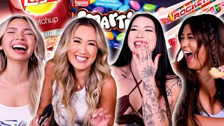 My American BFFs Try Canadian Snacks *I'm offended*
