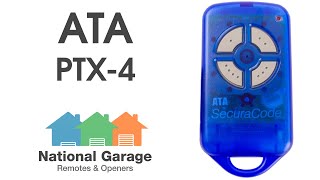 ATA PTX-4 Garage Remote Control Video Description