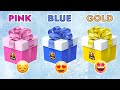 Choose Your Gift   ! Pink, Blue or Gold 💗💙⭐️ How Lucky Are You 😱 Quiz Emperor