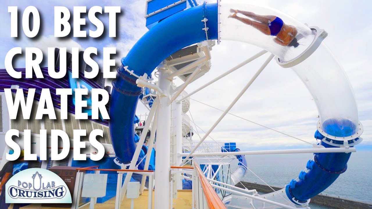 10 Best Cruise Ship Water Slides ~ Top 10 Countdown ~ Cruise Ship Tour ...