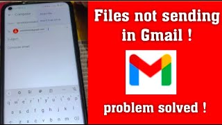 gmail attachment not sending | gmail pdf not sending error solution