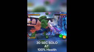 ISOPHYNE SOLO IN 30 SEC + 100% HEALTH #marvel #mcoc