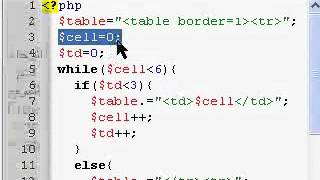 012 3 PHP Explaining Loop Exercise Part One ‏
