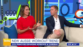 THE YARD GYM WITH CHANNEL 9