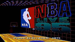 NBA Live '95 [Super Nintendo] - Menu