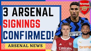 3 Arsenal TRANSFER Signings Confirmed | Saliba To Return To Arsenal Next Season #Arsenal News Now