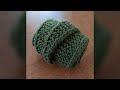 mini echarpe au tricot