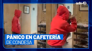 Pánico en cafetería de CDMX: mujer intenta agredir a trabajadores con un cuchillo