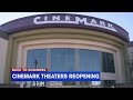 Cinemark reopens theaters in Hadley, West Springfield