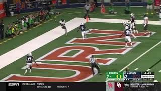 Oregon Recover Drops Wide Open TD Pass Then Misses Easy Field Goal/College Football Highlights 2019