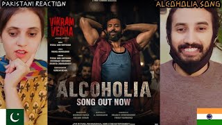 ALCOHOLIA Song Reaction!! |Vikram Vedha| Hrithik Roshan | Saif Ali Khan |
