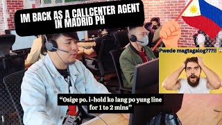 ARAT NA SA CALL CENTER NA PWEDE MAG-TAGALOG! 🇵🇭 (LOCAL ACCOUNT IN MADRID PH) | KUYA RENEBOY