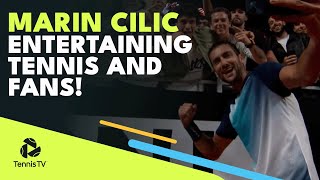 Winners, Dances and Selfies: Marin Cilic Entertaining Rome 2nd Round Win! | Rome 2022 Highlights