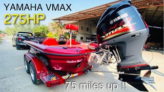 เรือBASS “ HAWK super2100 “ YAMAHA Vmax 275 HP