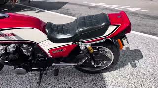 HONDA CB750FC エンジン始動