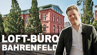 EINMALIGES LOFT-BÜRO in Hamburg-Bahrenfeld | Otto von Bahrenpark | Immobilien Tour