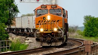 (4K) Railfanning the Bnsf Chillicothe sub 5-29-22