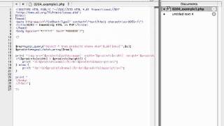 Embedding HTML in PHP.flv