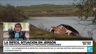 Ucrania: ¿bajo qué condiciones viven los habitantes de Jersón tras la retirada rusa? • FRANCE 24