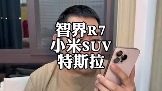 预算20-30万，纯电SUV怎么选？#新能源汽车 #小米SUV