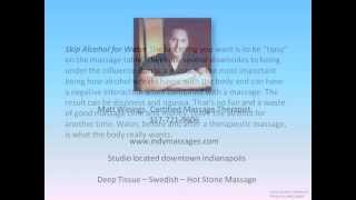 Where can I get a massage in Indianapolis Indiana? Tips for a great massage experience