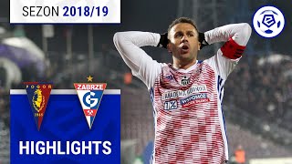 Pogoń Szczecin - Górnik Zabrze 3:1 | SKRÓT | Ekstraklasa 2018/19 | 22. Kolejka