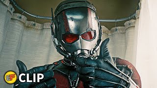 Scott Lang Tries on His Suit for the First Time Scene | Ant-Man (2015) Movie Clip HD 4K