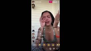 Malu Trevejo CRYING On IG Live Because She Finds Out Her Dad Is Not Her Real Dad !!!