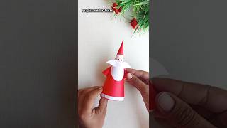 DIY Paper Santa Claus 🎅🎄💫 / Paper Craft for christmas #shorts #christmas#santa #papercraft #xmasgift