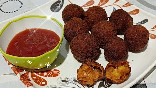 உருளைக்கிழங்கு கோலா உருண்டை/Urulaikilangu Kola urundai/Potato Nuggets in tamil/Potato Kola Urundai