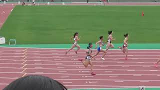 第76回全国高等学校陸上競技対抗選手権大会北九州予選会（2023 6  18）女子200m準決勝（伊藤）