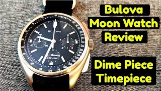 Bulova Moon Watch Review - Dime Piece Timepiece Special - Space Chronograph Under $300 - Lunar Pilot