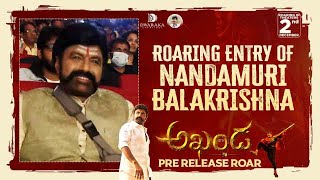 Roaring Entry of Nandamuri Balakrishna | Akhanda | Boyapati Srinu | Thaman S | Dec 2nd