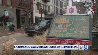Kalamazoo making changes to downtown redevelopment plans